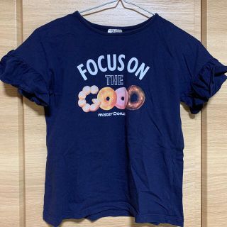 ジーユー(GU)の140センチ　ミスタードーナツTシャツ(Tシャツ/カットソー)