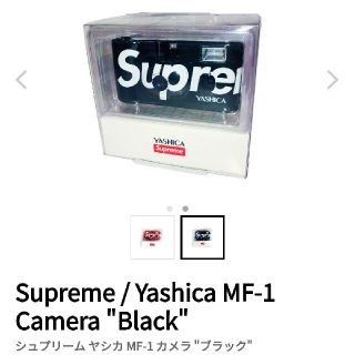 シュプリーム(Supreme)のSupreme / Yashica MF-1 Camera "Black"(フィルムカメラ)