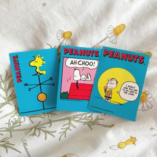 ピーナッツ(PEANUTS)のスヌーピー 🐶 イラストカード(キャラクターグッズ)