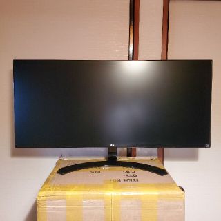 エルジーエレクトロニクス(LG Electronics)のLG 34UM59-P ウルトラワイドモニター 87cm34インチ(美品)(ディスプレイ)