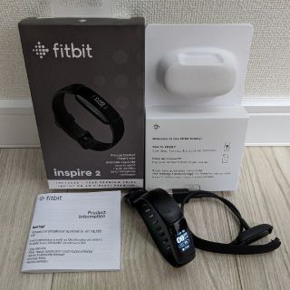 fitbit inspire 2 フィットビット インスパイア2 中古 黒(トレーニング用品)