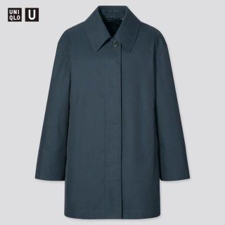 ユニクロ(UNIQLO)のUNIQLO U ステンカラーショートコート/XS(トレンチコート)