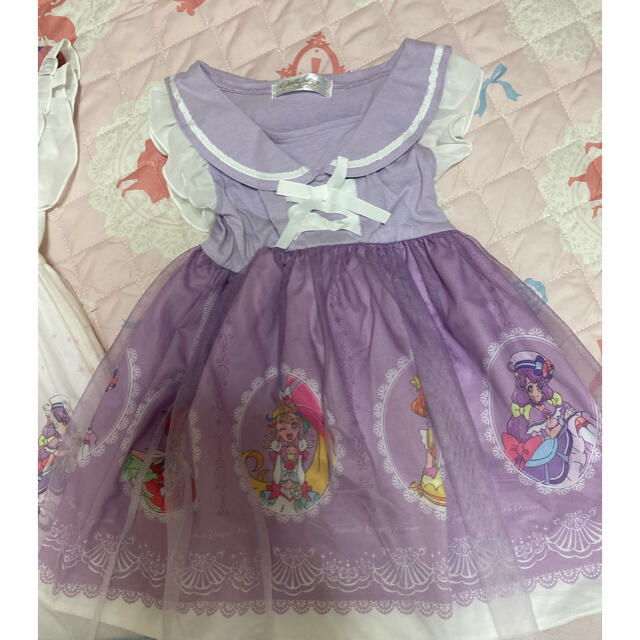 しまむら(シマムラ)のマジョリカ　プリキュア　セーラーワンピ キッズ/ベビー/マタニティのキッズ服女の子用(90cm~)(ワンピース)の商品写真