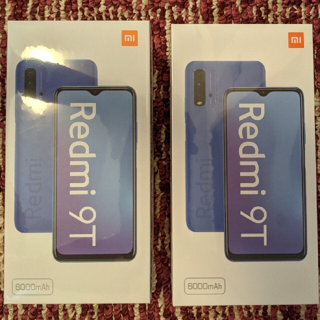 人気セール Xiaomi Redmi 9T SIMフリー(新品未開封) 2台 スマホ/家電/カメラ