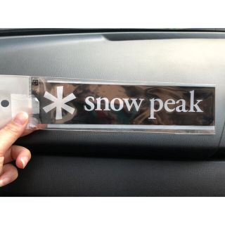 スノーピーク(Snow Peak)のスノーピーク　ロゴ　ステッカー　アスタリスク S (その他)