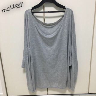 マウジー(moussy)のmoussy ドルマンカットソー(カットソー(長袖/七分))