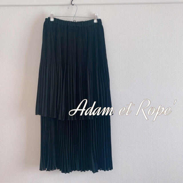 Adam et Rope'(アダムエロぺ)のアダムエロペ  プリーツスカート　美品 レディースのスカート(ロングスカート)の商品写真