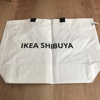 イケア(IKEA)のIKEA 渋谷限定　エコバッグ  Mサイズ　ホワイト(エコバッグ)