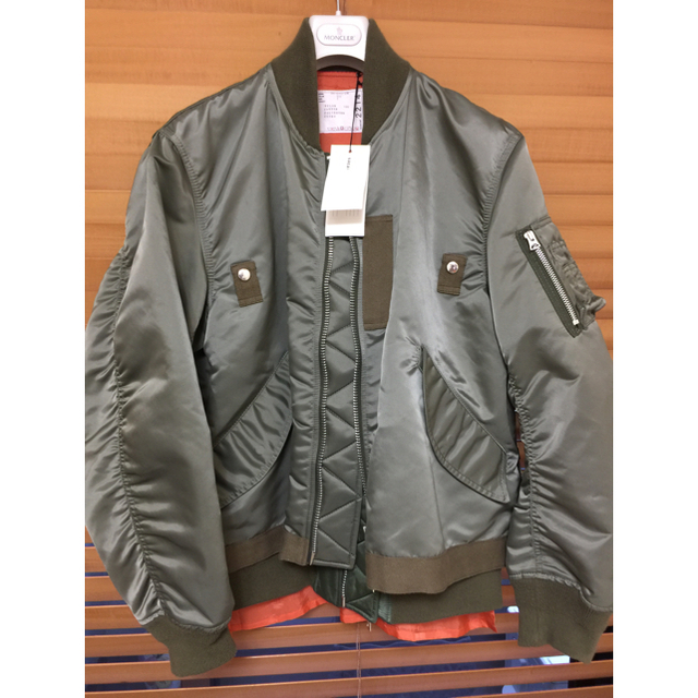 Sacai コンボニット ミリタリー ma-1 www.dinh.dk