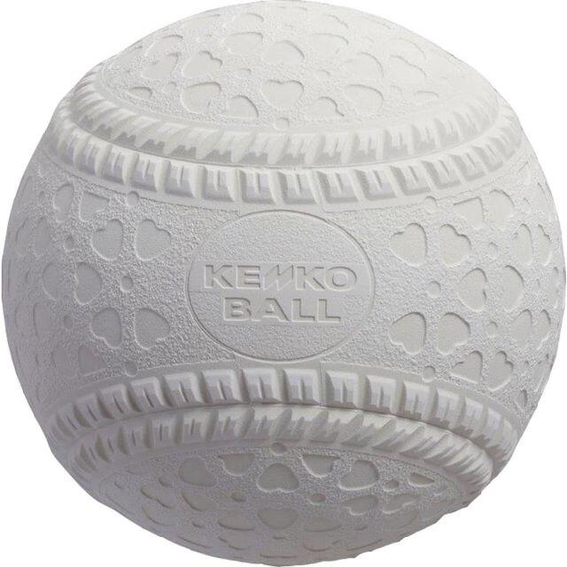 NAGASE KENKO(ナガセケンコー)のナガセケンコー 軟球ボール ケンコー M号 公認球 新品２球 スポーツ/アウトドアの野球(ボール)の商品写真