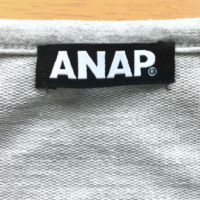 ANAP(アナップ)の【超人気】❤アナップ❤ ミニワンピース グレー ルームウェア ノースリーブ レディースのワンピース(ミニワンピース)の商品写真