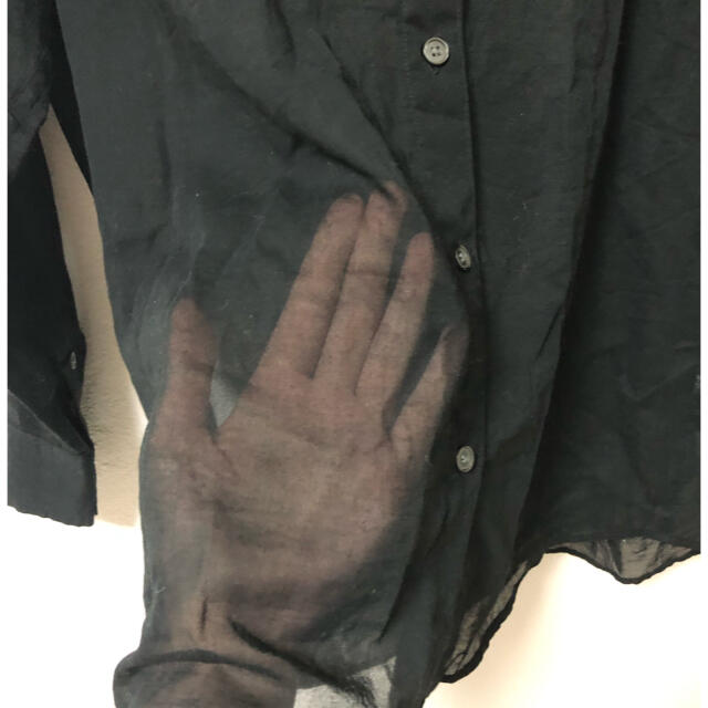 UNIQLO(ユニクロ)のUNIQLO シースルーシャツ レディースのトップス(シャツ/ブラウス(長袖/七分))の商品写真