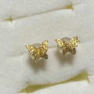 ジュエリーツツミ(JEWELRY TSUTSUMI)のジュエリーTSUTSUMI バタフライピアス(K18)(ピアス)