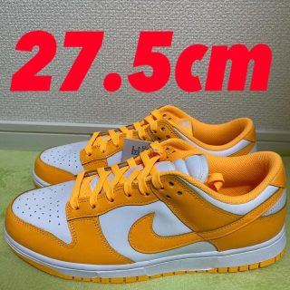 ナイキ(NIKE)のNIKE WMNS DUNK LOW  27.5cm レーザーオレンジ(スニーカー)