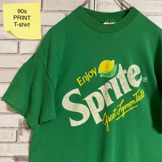 90s 古着 USA製 Tシャツ プリント ビッグシルエット ゆるだぼ(Tシャツ/カットソー(半袖/袖なし))