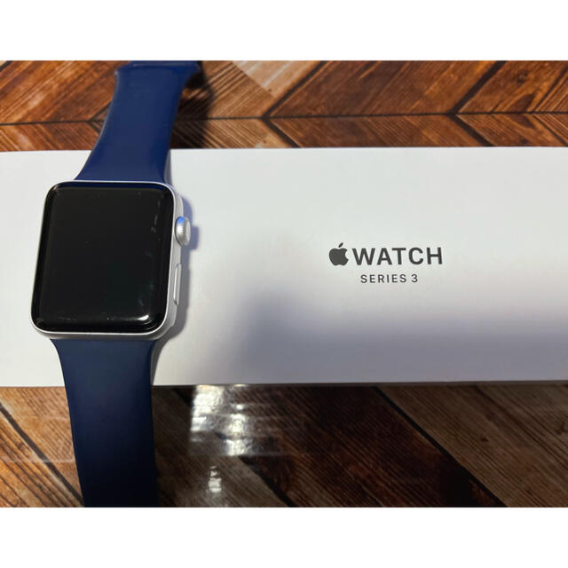 Apple Watch(アップルウォッチ)のApple Watch3 42mm GPS シルバーアルミニュウム メンズの時計(腕時計(デジタル))の商品写真