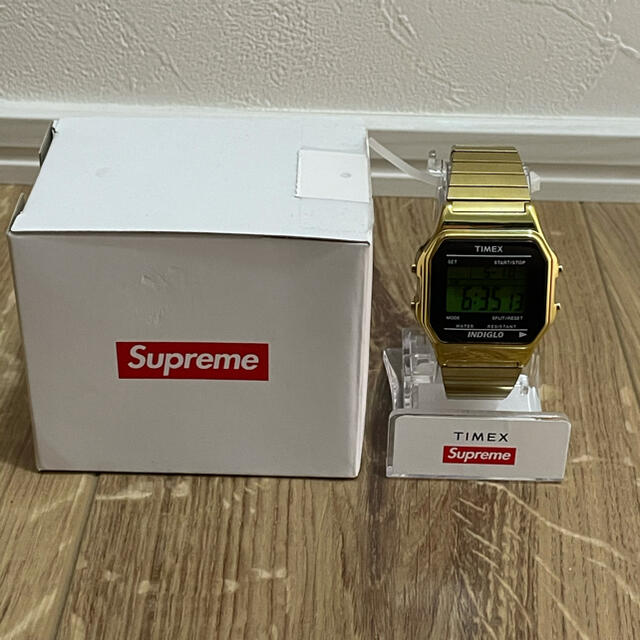Supreme TIMEX Digital Watch GOLD