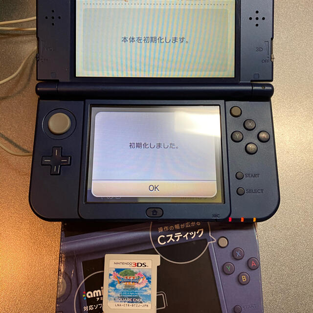 3DS ll 本体＋アダプター&ドラクエ11