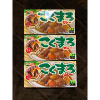 ハウスショクヒン(ハウス食品)のハウス食品　カレールー　カレールウ　中辛　３箱セット(レトルト食品)