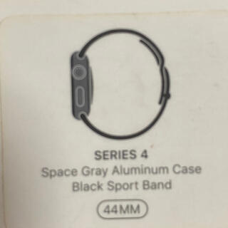 アップルウォッチ(Apple Watch)のApple Watch 4 (44mm(腕時計(デジタル))