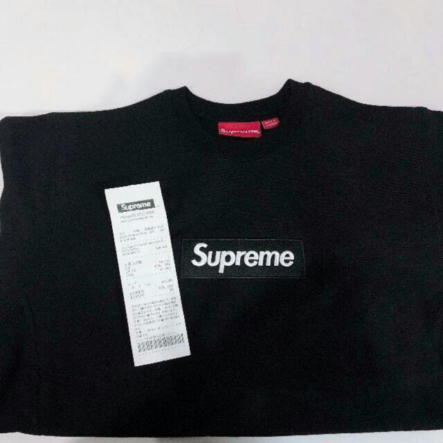 トップスsupreme boxlogo crewneck