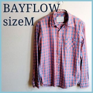 ベイフロー(BAYFLOW)のBAYFLOW　ベイフロー　シャツ　Mサイズ　長袖シャツ　チェック柄　メンズ(シャツ)