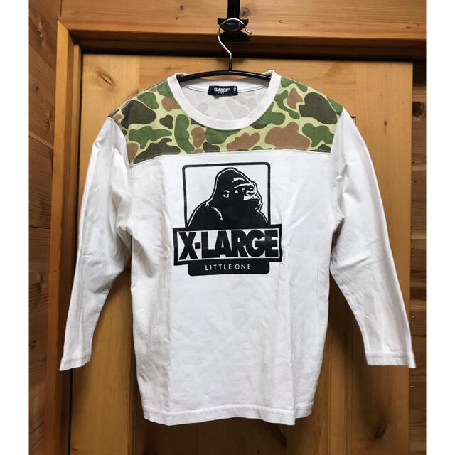 XLARGE(エクストララージ)の【140㎝】 X-LARGE 長袖Tシャツ キッズ/ベビー/マタニティのキッズ服男の子用(90cm~)(Tシャツ/カットソー)の商品写真