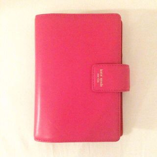 ケイトスペードニューヨーク(kate spade new york)の[アオイ様専用] ケイトスペード 手帳カバー ピンク 付属品付き　(その他)