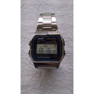カシオ(CASIO)のカシオデジタル腕時計 A158W【中古】(腕時計(デジタル))