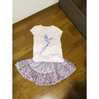 ザラ(ZARA)の140 スカートとZARA Tシャツ(スカート)