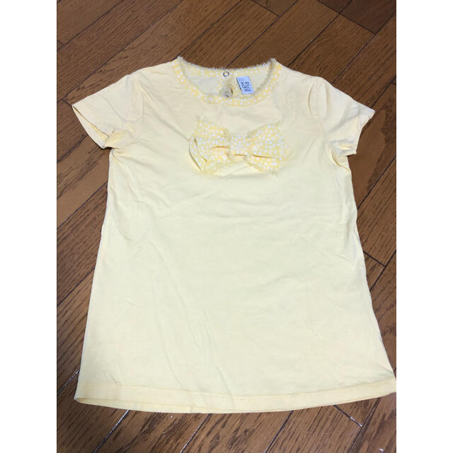 ZARA(ザラ)の140  ZARA と　ハンドメイド キッズ/ベビー/マタニティのキッズ服女の子用(90cm~)(Tシャツ/カットソー)の商品写真