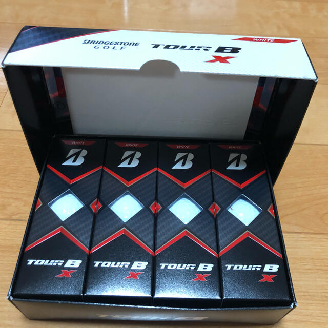 BRIDGESTONE(ブリヂストン)のブリジストン　TOUR B X  おまけ2個付 スポーツ/アウトドアのゴルフ(その他)の商品写真