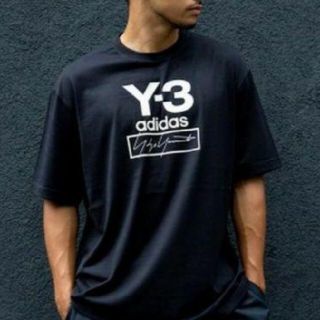 Y-3 20AW STACKED LOGO SS TEE