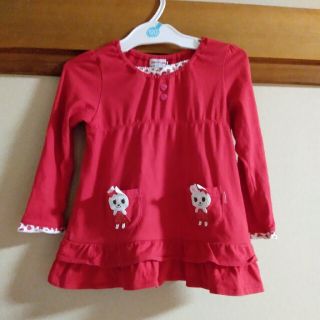 ミキハウス(mikihouse)のミキハウス　長袖チュニック　100センチ(Tシャツ/カットソー)