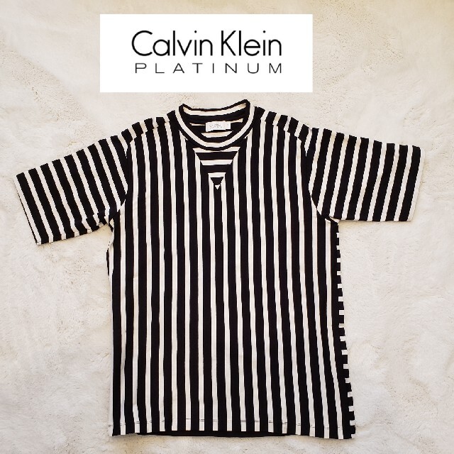 【美品】カルバンクライン プラチナム　 Tシャツ　Calvin Kleinシップス