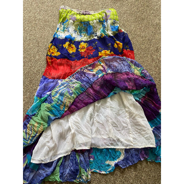 【値下げしました！】花柄ロングスカート レディースのスカート(ロングスカート)の商品写真