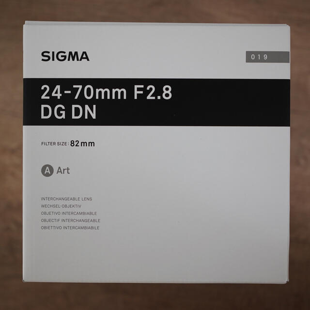 SIGMA 24-70mm f2.8 DG Art ソニーEマウントSIGMA