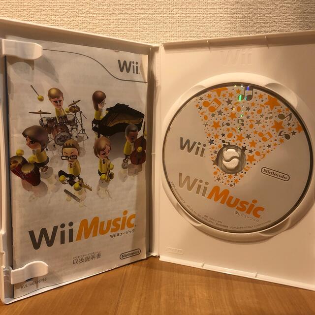 Wii(ウィー)のWii Music ミュージック　マリオカート Wii  セット エンタメ/ホビーのゲームソフト/ゲーム機本体(家庭用ゲームソフト)の商品写真