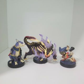 カプコン(CAPCOM)のamiibo　3体セット　モンハンライズ マガイマガド　ガルク　アイルー(その他)