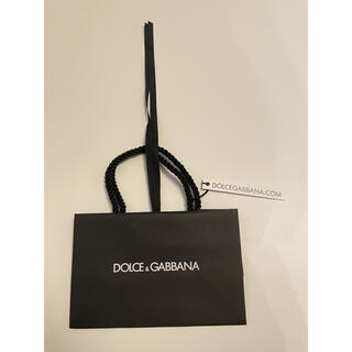 ドルチェアンドガッバーナ(DOLCE&GABBANA)のD&Ｇ　紙袋（ショッパー）(ショップ袋)