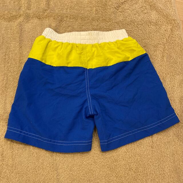 PETIT BATEAU(プチバトー)のプチバトー　男の子用水着　ブルー＆イエロー　6ans/116cm キッズ/ベビー/マタニティのキッズ服女の子用(90cm~)(水着)の商品写真