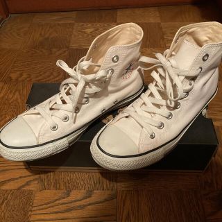 コンバース(CONVERSE)のコンバース　ホワイト(スニーカー)