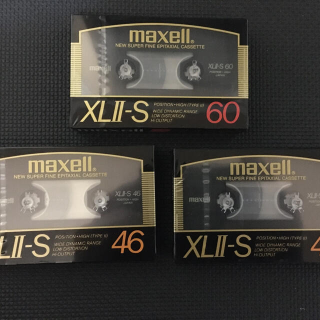 maxell(マクセル)のマクセル　未使用カセットテープ　3個 スマホ/家電/カメラのオーディオ機器(その他)の商品写真