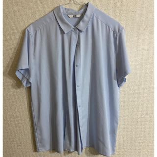 ユニクロ(UNIQLO)のユニクロ　レーヨンブラウス(シャツ/ブラウス(長袖/七分))