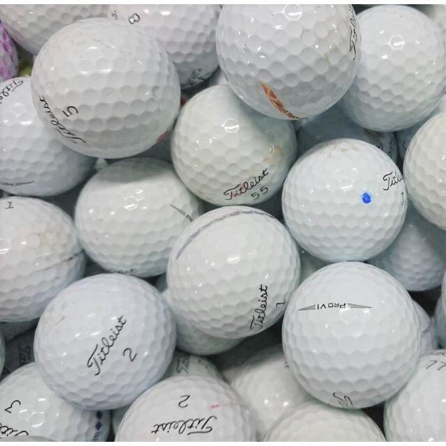 ロストボール　タイトリストPROv12019年ホワイト50球B級