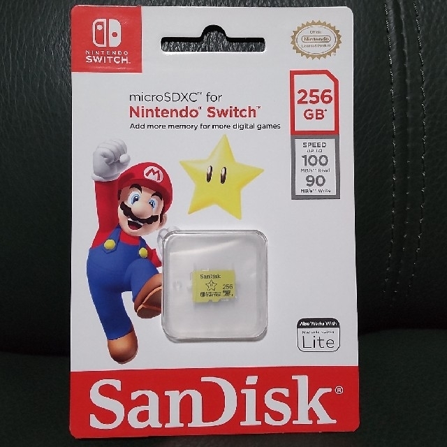 マイクロSD 256GB for Nintendo Switch