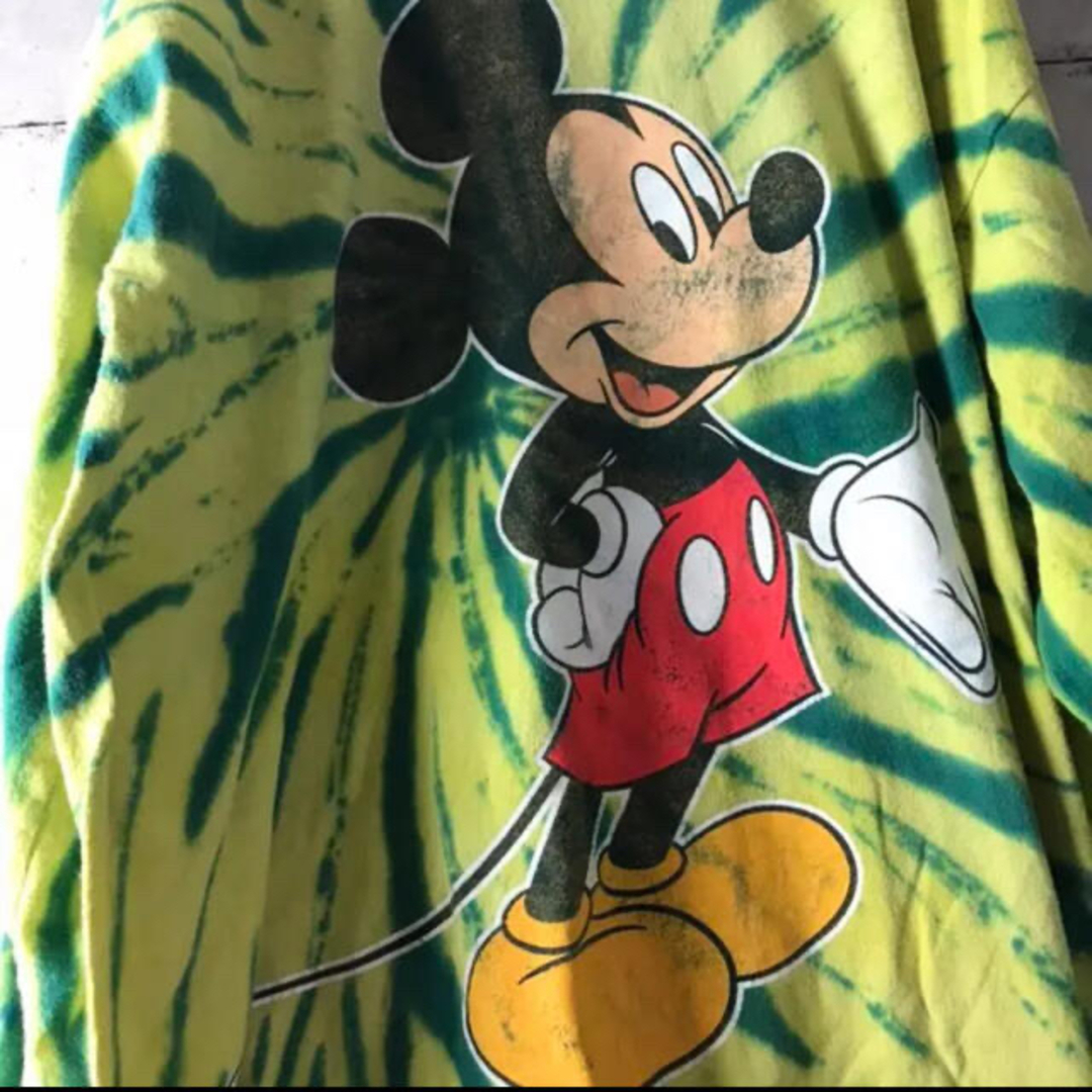 Disney - 【90年代】ディズニー ミッキーマウス ロンT ド派手