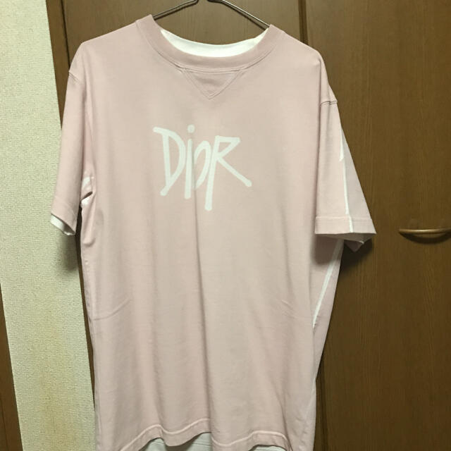 国内外の人気！ Dior Tシャツ STUSSY  Dior - Tシャツ/カットソー(半袖/袖なし)