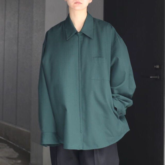 【新品タグ付き】stein OVERSIZED ZIP SHIRT JACKET