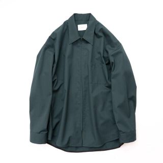 stein Oversized Zip Shirt Jacket  (シャツ)